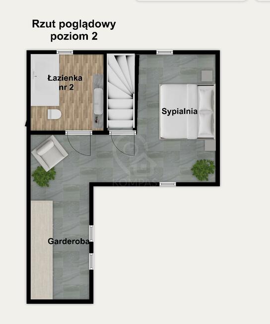 Mieszkanie Smolec gm. Kąty Wrocławskie, Orzechowa