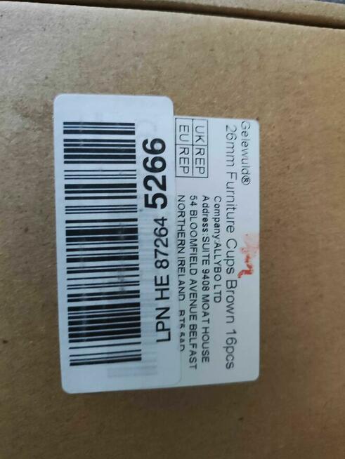 Podkładki nakładki pod meble na nogi krzesła stolik Szafkę