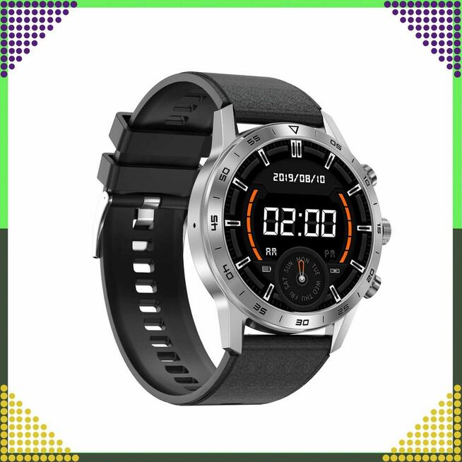 Smartwatch DT70+ Elegancki Funkcjonalny z Polskim Menu