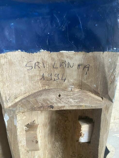 Trzy maski z Sri Lanka