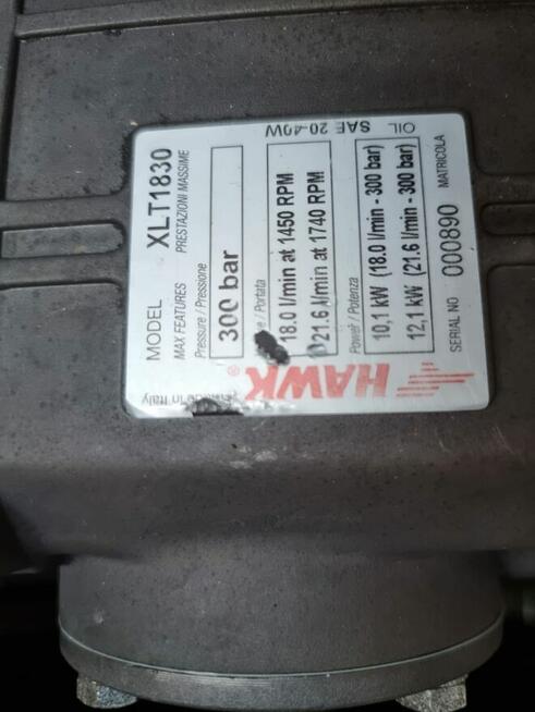 Myjka ciśnieniowa AQUILA TD302REC 300 Bar 120°C z odsysaniem