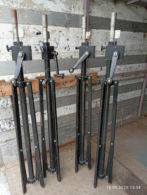 podest sceniczny, statyw z windą, rampa PAR 64