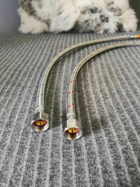 Wężyk przyłączeniowy do baterii kuchennej łazienkowej Wąż