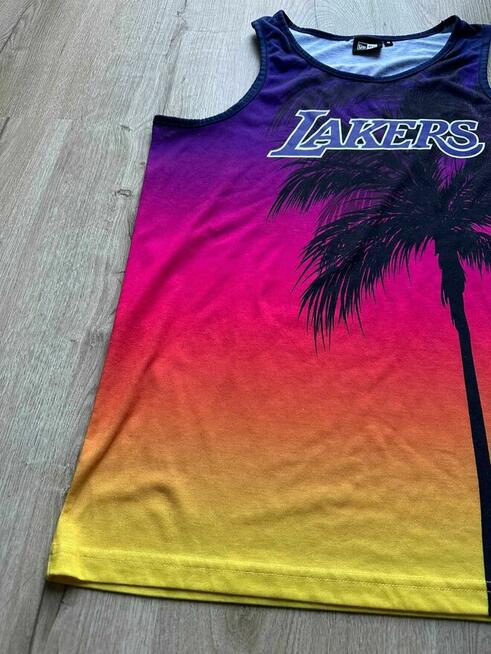 New Era x Los Angeles Lakers – koszulka bez rękawów / tank top