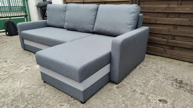 Narożnik ASTOR Agata Meble z funkcją spania i 2 schowkami