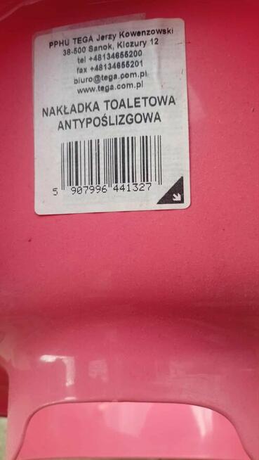 TEGA BABY nakładka sedesowa dla dziecka antypoślizgowa nowa