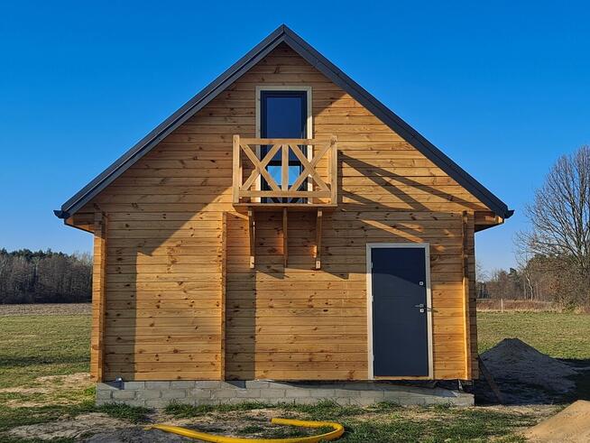 Dom drewniany dom letniskowy dom caloroczny