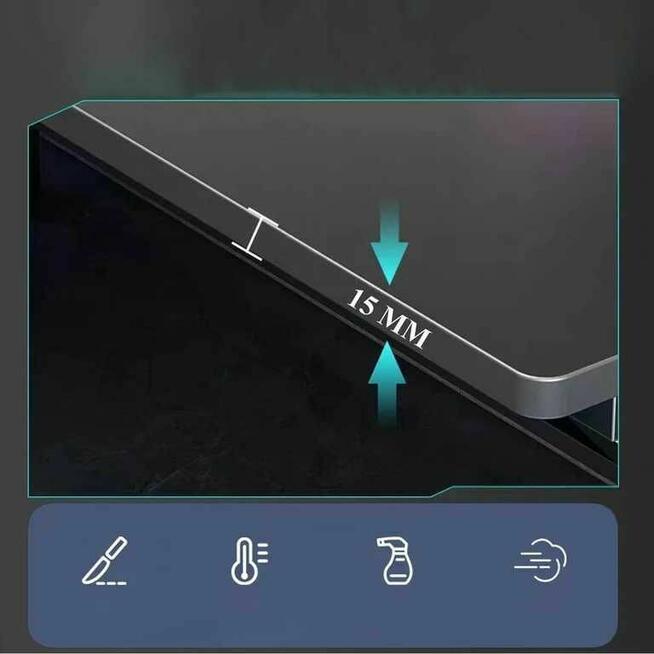 Biurko Komputerowe Stół Gamingowy dla Gracza Komputerowe Duż