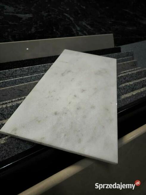 Płytki Marmur Mugla White polerowany 61x30,5x1 cm