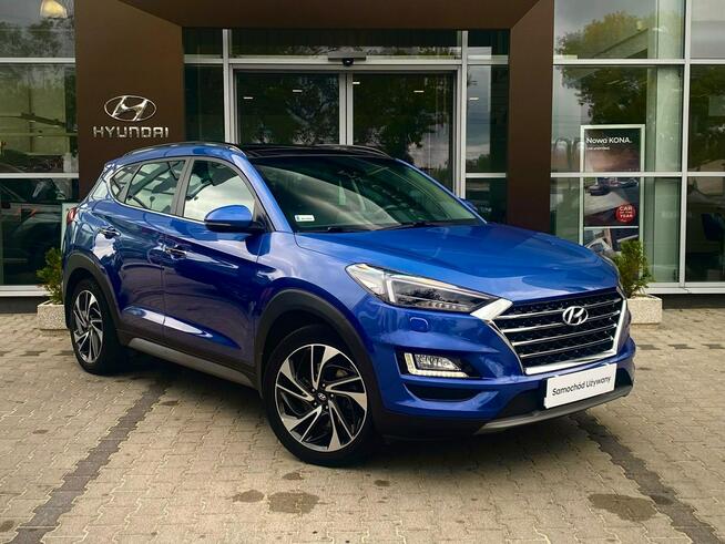 Hyundai Tucson 1.6T 177KM 4WD 7DCT PREMIUM Panorama Skóra Salon PL FV23%