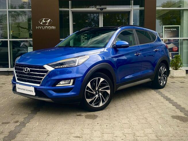 Hyundai Tucson 1.6T 177KM 4WD 7DCT PREMIUM Panorama Skóra Salon PL FV23%