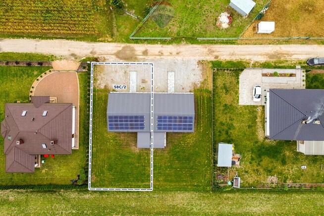 Nowy dom w zabudowie bliźniaczej (prawa strona)