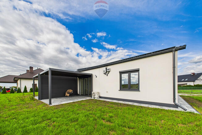 Nowy dom w zabudowie bliźniaczej (lewa strona)