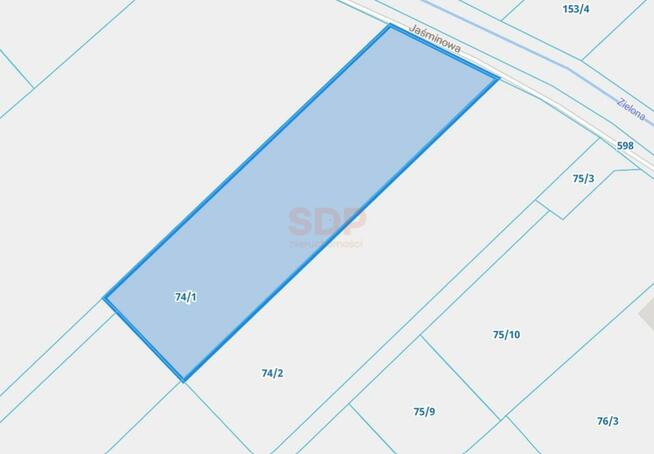 Działka budowlana Siechnice, Jaśminowa