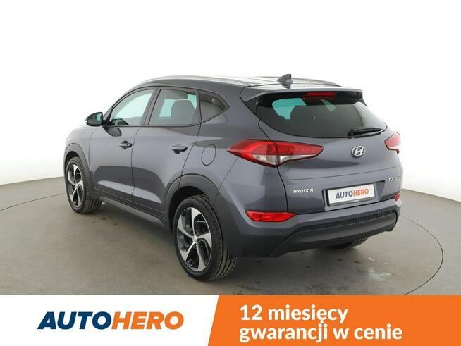 Hyundai Tucson Navi Czujniki parkowania Klimatyzacja Podgrzewane fotele Bluetooth