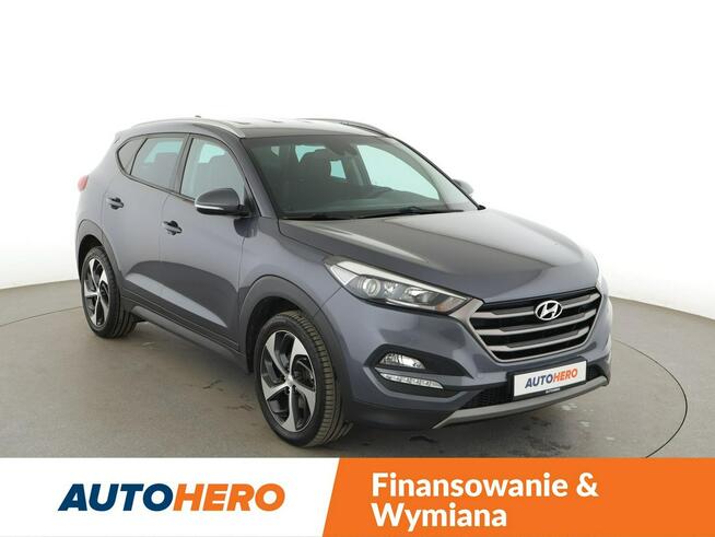 Hyundai Tucson Navi Czujniki parkowania Klimatyzacja Podgrzewane fotele Bluetooth