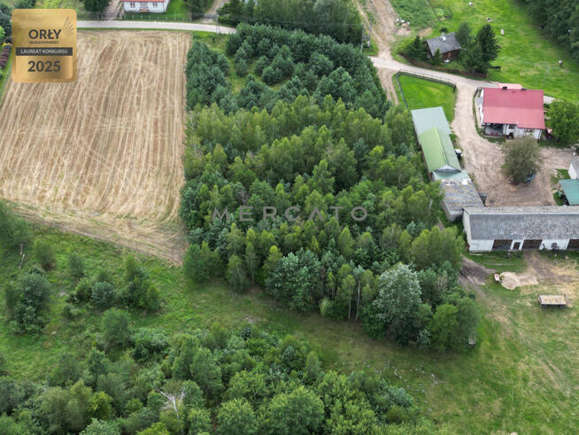 Działka rekreacyjna Burlaki gm. Zatory,