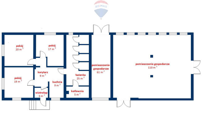 Dom w zabudowie siedliskowej, Nowy Kawęczyn