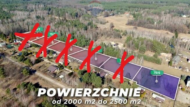 W połowie ogrodzona działka