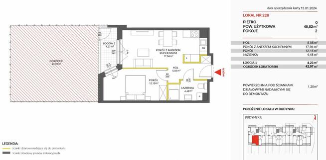 Mieszkanie Warszawa gm. Targówek Targówek, Marywilska