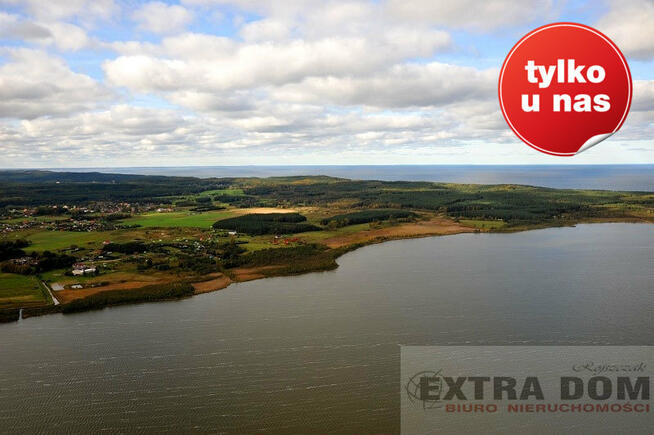 Działka nad jeziorem Koprowo