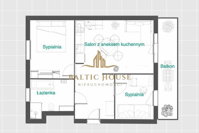 Mieszkanie Rumia, Leszczynowa