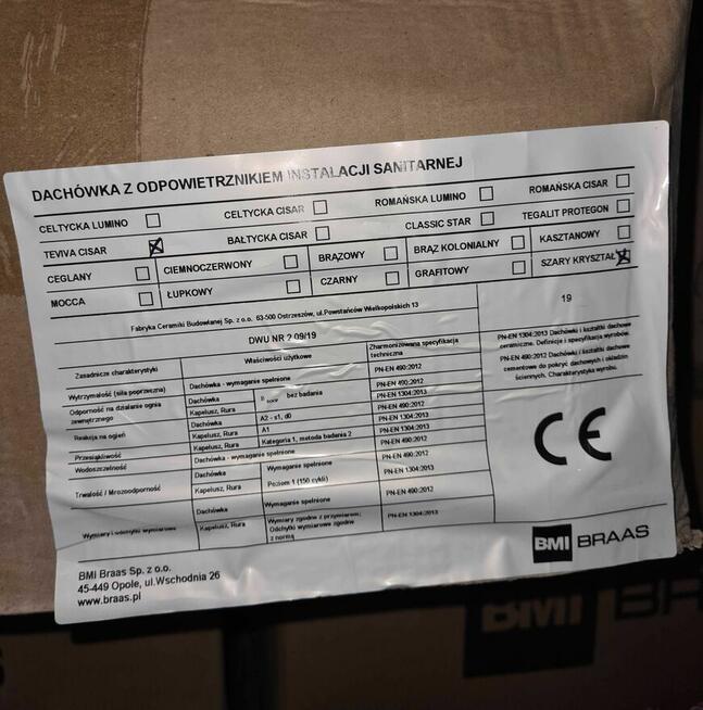 Solidna i wytrzymała dachówka sanitarna BRAAS