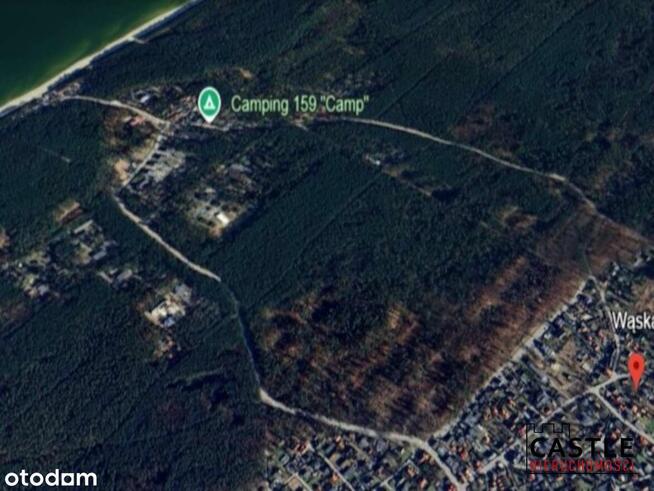 działka w centrum Stegny I z domem do remontu I