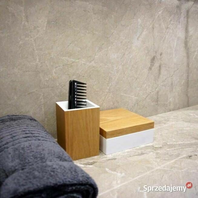 Płytki Marmurowe Atlantic Grey polerowane 40,6x61x1,2 cm