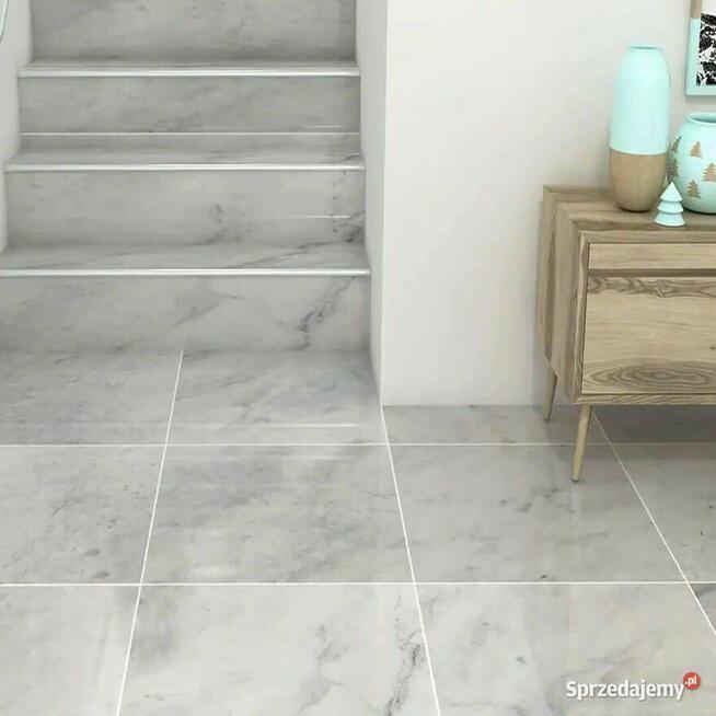 Płytki Marmur Mugla White polerowany 61x30,5x1 cm