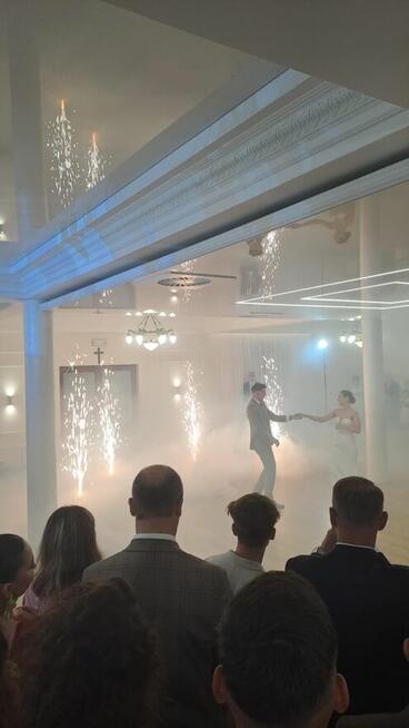 Foto-budka360, ciężki dym, wiatraki iskier, fontanna iskier,