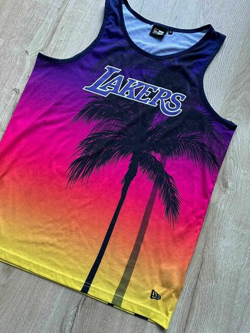 New Era x Los Angeles Lakers – koszulka bez rękawów / tank top