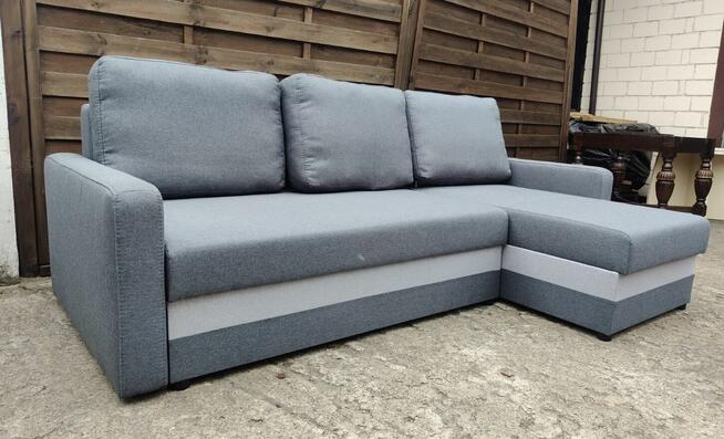 Narożnik ASTOR Agata Meble z funkcją spania i 2 schowkami