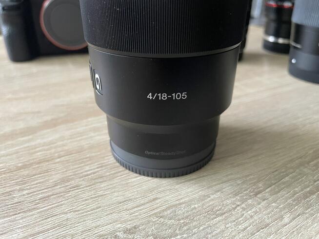 Sony A7 III + 4 obiektywy, przebieg 17tys.