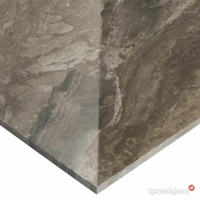 Płytki Marmurowe Atlantic Grey polerowane 40,6x61x1,2 cm