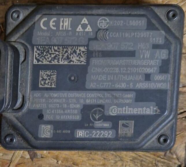 Radar Sensor VW Audi Skoda