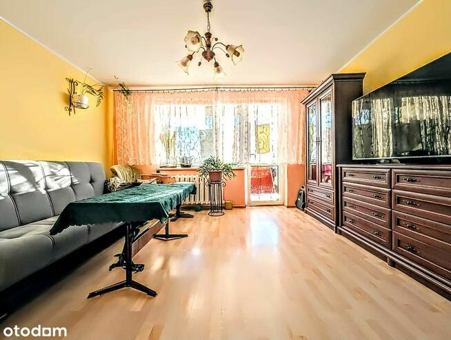 Mieszkanie 3 pokoje, 61m, kuchnia, łazienka, WC, duży balkon