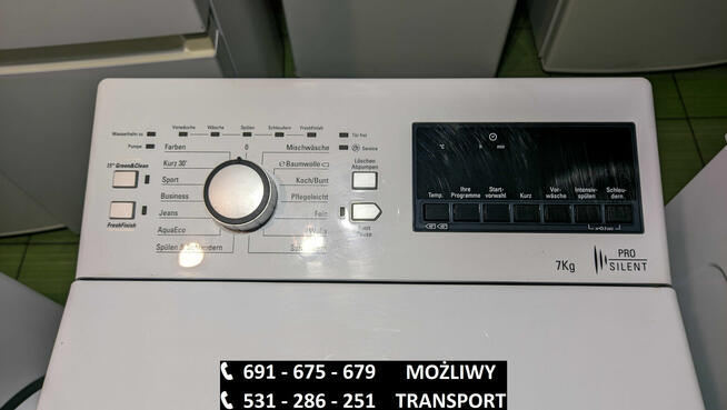 Pralka ładowana od góry Bauknecht - wsad 7 kg, 1200 obr