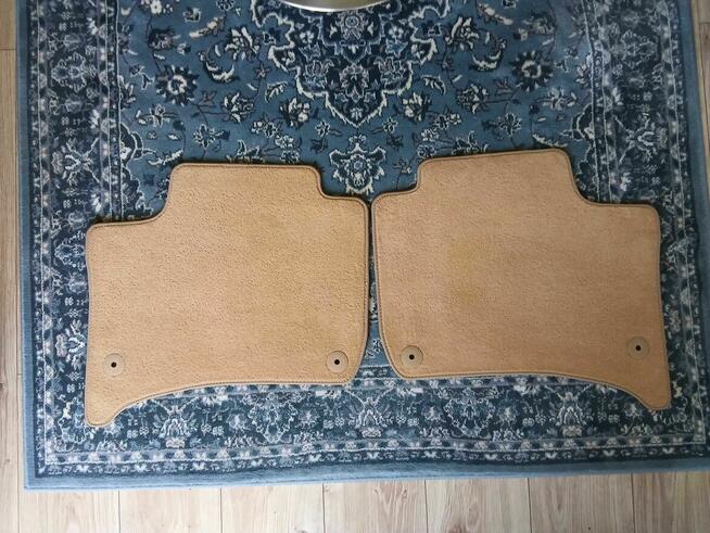 Dywaniki welurowe oryginalna Porsche Cayenne 958 kolor beż