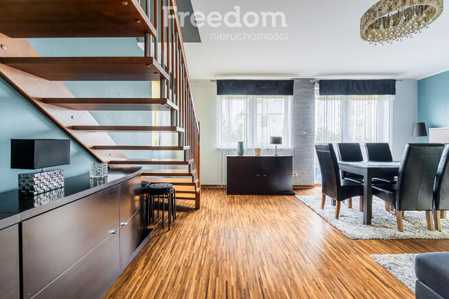 Dwupoziomowe mieszkanie z poddaszem – Pruszków