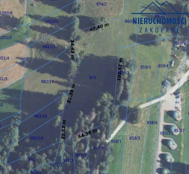 Działka Suche gm. Poronin