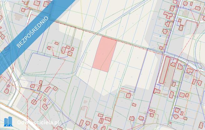 Działki budowlane Zawierzbie k. Dębicy - 49 ar - podział na 4 działki