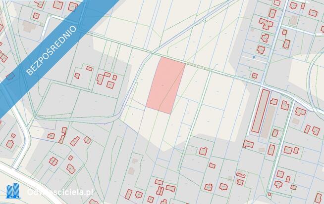 Działki budowlane Zawierzbie k. Dębicy - 49 ar - podział na 4 działki
