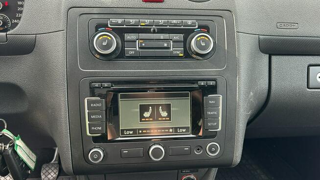 Volkswagen Caddy Super stan! TDI Duża Navi Podgrz. fot. 2xdrzwi przesów. tempomat Multi