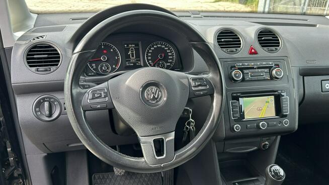 Volkswagen Caddy Super stan! TDI Duża Navi Podgrz. fot. 2xdrzwi przesów. tempomat Multi