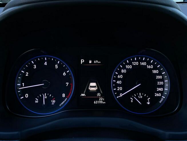 Hyundai Kona 1.6T-GDI 198KM 7DCT Comfort Gwarancja Android Auto 1 rej.2022 FV23%