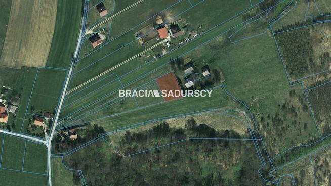 Działka budowlana Podolany gm. Kalwaria Zebrzydowska