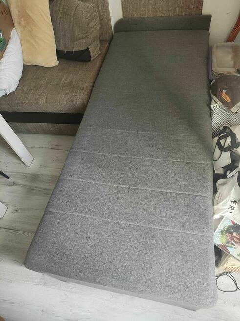 Tapczan Łóżko Kanapa Leżanka jednoosobówka ze skrzynią