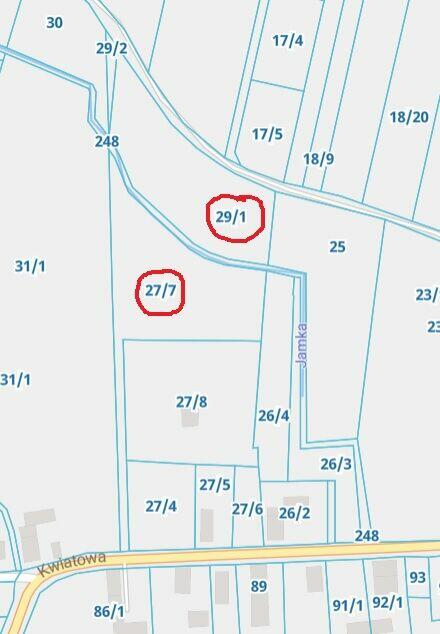 Działka rolna 10357m2 w Nowej Jamce (opolskie)
