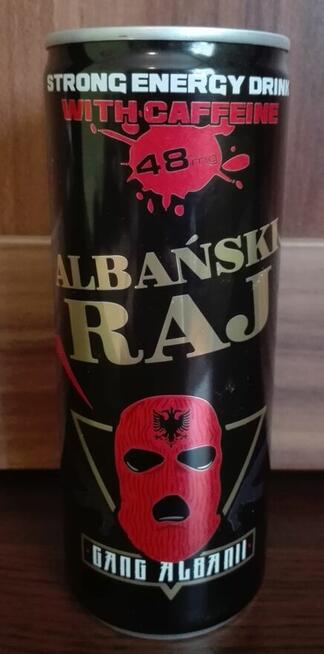 Albański Raj - Napój energetyczny kolekcjonerski